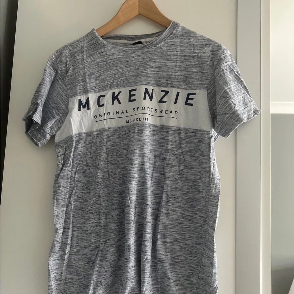 Kenzie Heather Gray Men's Short Sleeve Tee